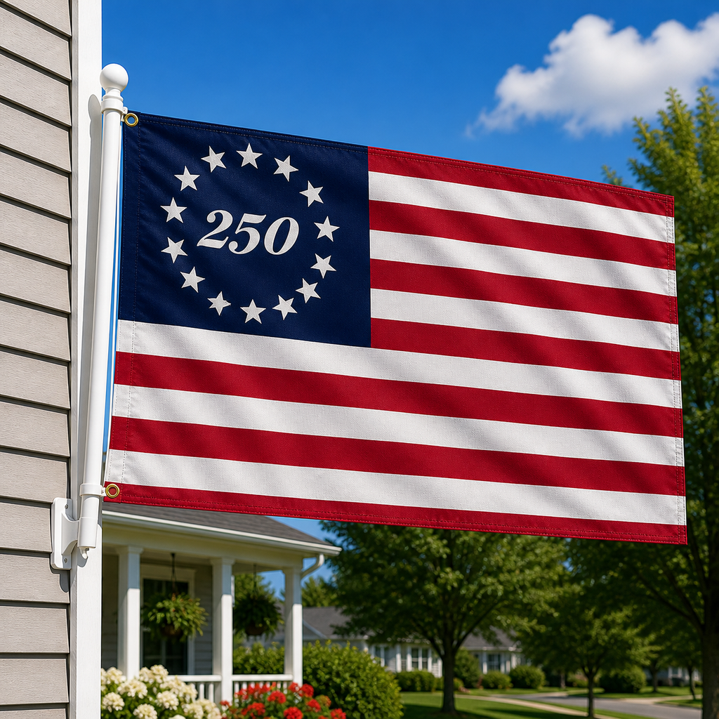 Betsy Ross 1776 Flag – Limited Edition 250th Anniversary | 3x5 Nylon Embroidered