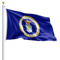 US Air Force Flags Brass Grommets 100% Nylon