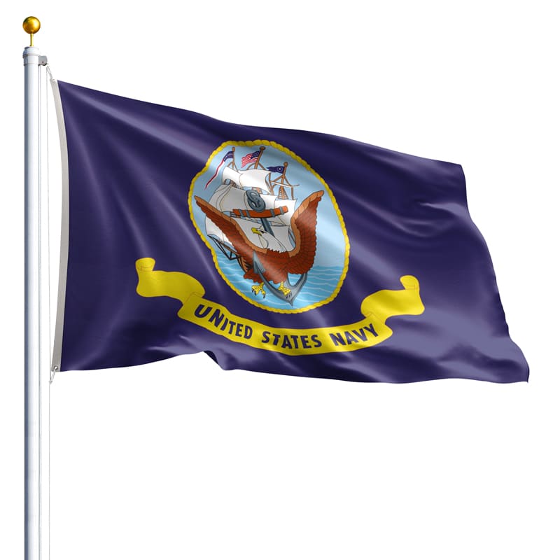US Navy Flags Brass Grommets 100% Nylon